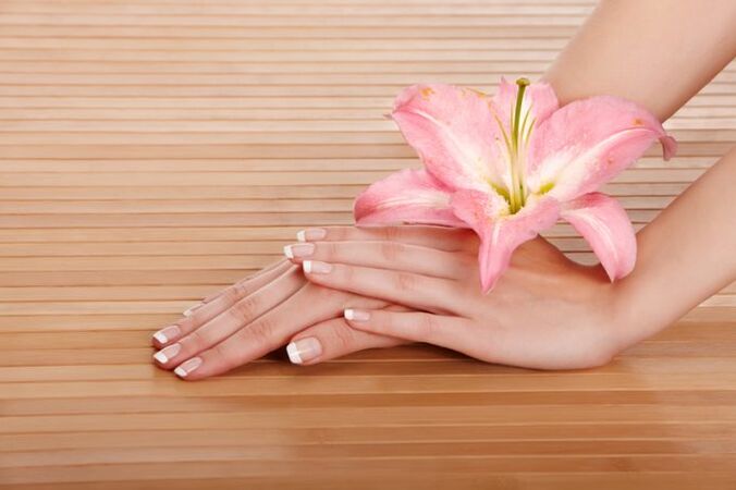 Beautiful female hands