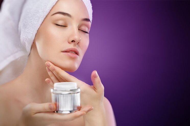 Apply skin rejuvenating cream